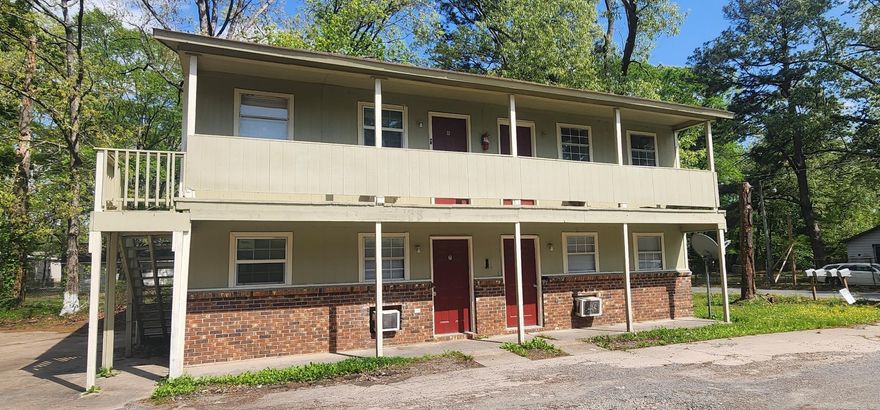 Great investment property consisting of 8 units.  Each unit has 2 bedrooms and 1 bath.  Property has been being remodeled and there are currently 7 of the 8 units that are rented or will be rent ready at closing. See agent remarks.