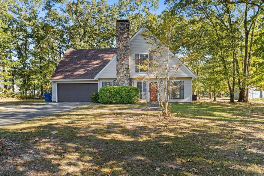 Welcome to 1 Burnett Circle. This home is ready for you to put your finshing touches and make it your own. Close to all ammenities in town. Schools close by. This home offers flexibility for bedrooms, office space or other needs. There is a fireplace that anchors your living area and there are two full bathrooms. The dining area could be a combined den/family room. There is ample room outside that provides ample room for gardening or outdoor activities. This home is on .61 ac. The architectural roof is a newer put on in 2023. The water heater is newer also. This is an estate sale no disclosure available. Seller will look at all offers!
