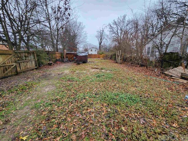 Large residential lot for sale off Pike Avenue. Fully fenced. Utilities available.