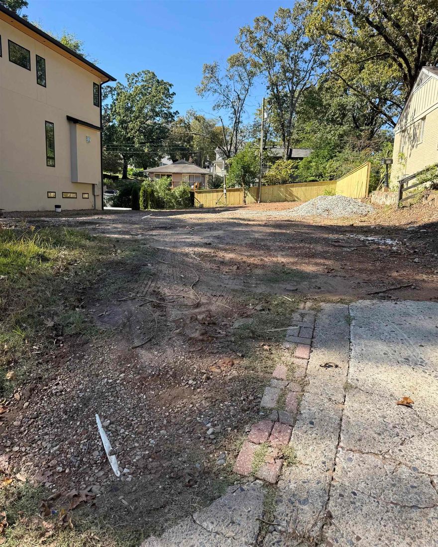 Residential lot ready to build! Fabulous Heights neighborhood. Double lot has been divided and tax information is not available.