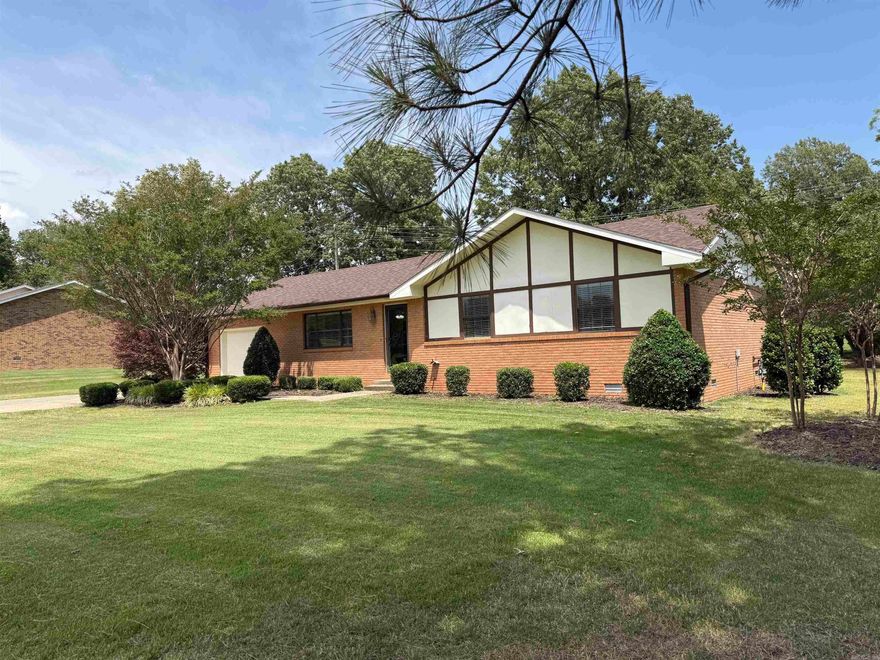 Welcome to this immaculate move-in-ready 1269 sq ft , 3 bedroom, 1.5 bath brick home offering, comfort, convenience, and beautiful curb appeal. Inside, you'll love the open-concept living and dining area filled with natural light and designed for easy everyday living and entertaining. The spacious laundry room adds extra functionality, while the well-mainitained interior makes this home truly turnkey.   Step outside to enjoy a covered patio perfect for relaxing mornings, outdoor dining, or quiet evenings at home. The beautifully landscaped yard enhances the home's inviting atmosphere, and the attached garage provides additional storage and convenience.   Ideally located near the local town square, hospital, schools, community park, and the famous Hemingway-Pfeiffer Museum and Educational Center. This home offers small-town charm with easy access to everyday amentities.  Don't miss your opportunity to own this beautiful home just listed! Immediate possession is available upon closing. Don't wait! Call today to see this incredible home!