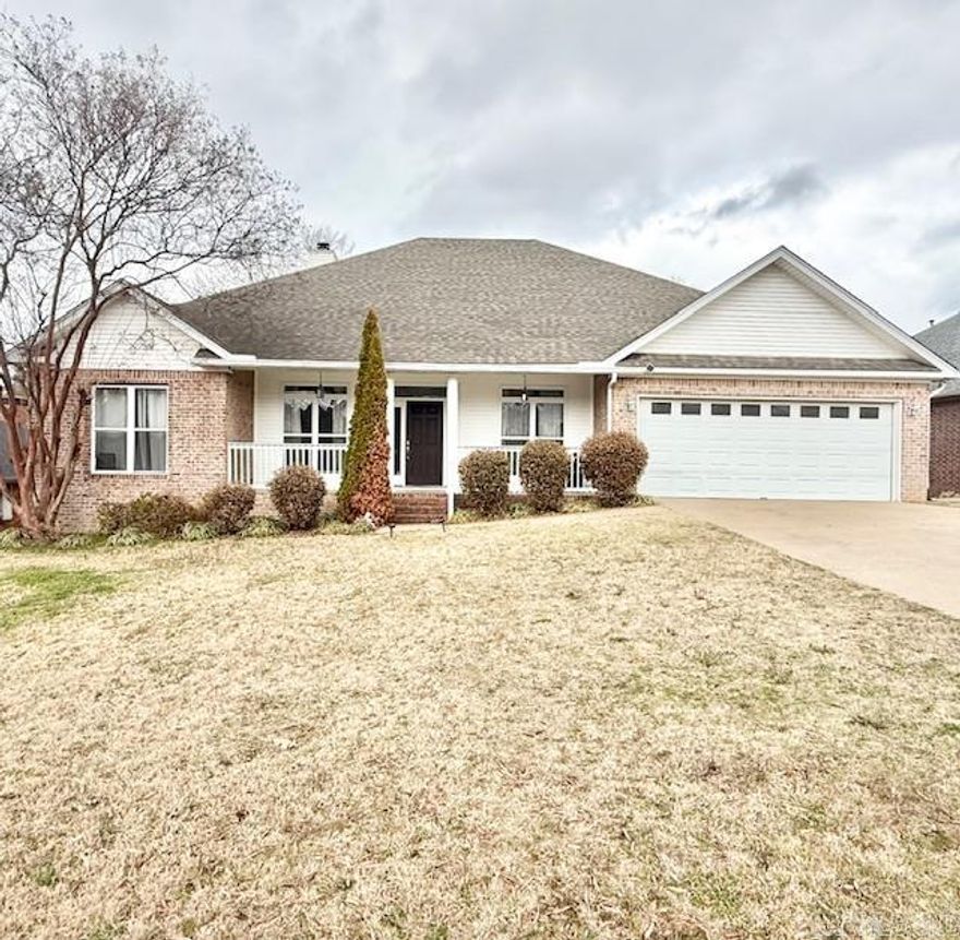 Nestled in a highly sought-after neighborhood in the heart of town, this thoughtfully updated home offers convenient access to everything you need while preserving a peaceful, private setting. Step inside to a welcoming layout featuring a dedicated office and a formal dining room — ideal for remote work, gatherings, and everyday living. The living room is enhanced with a built-in surround sound system, perfect for movie nights and entertaining guests.  Outdoor living is a true highlight, with a large deck designed for relaxing outdoors, a big front porch for morning coffee, and a wooded backyard that creates a serene backdrop and ultimate privacy. The property is fully fenced with a privacy fence, ensuring your outdoor space feels like a retreat.  For comfort and convenience, the home includes three full baths and a secure system to help you rest easy. Whether you’re hosting friends, hosting family, or enjoying quiet evenings at home, this property offers a rare combination of central town location, privacy, and modern amenities.  This home won’t last long. Please make an appointment to view it in person today and experience everything it has to offer.