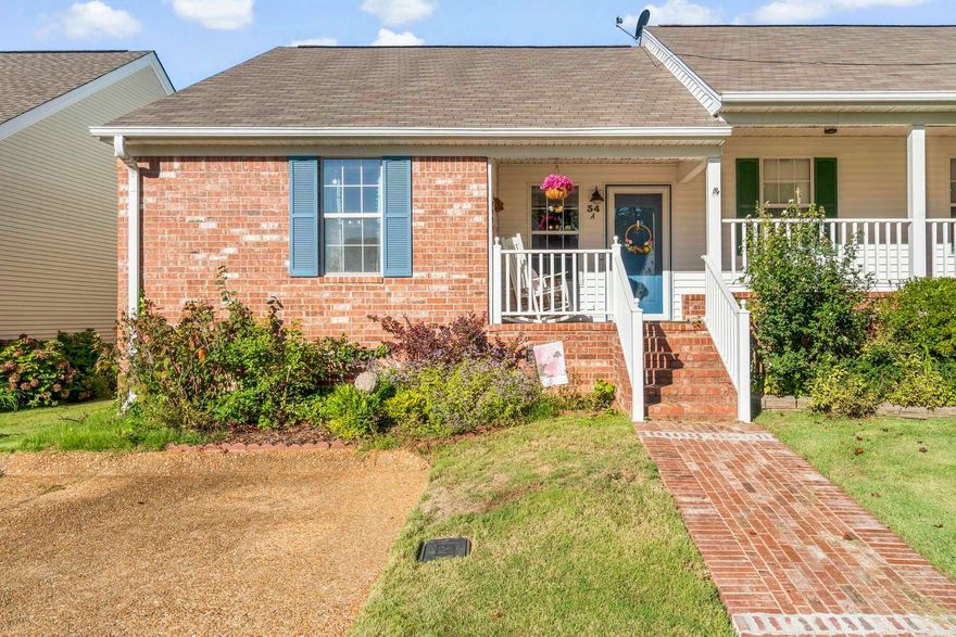 Welcome to easy living! This bright and inviting 2-bedroom, 2-bathroom condo sits on a quiet street in Searcy, just minutes from hospitals and shopping. Sunlight fills the open living spaces, showcasing the luxury vinyl flooring throughout the main areas. The primary suite offers a custom-tiled shower and closet space with built-in shelving.  Unlike many condos in the area, this one features a spacious double garage plus an additional parking pad out front, providing ample parking for guests. The home has been lovingly maintained and includes thoughtful upgrades like custom shades and a wifi–enabled garage door opener.  Enjoy your morning coffee on the charming front porch while the HOA takes care of all exterior maintenance, allowing you to relax and enjoy a truly low-maintenance lifestyle.