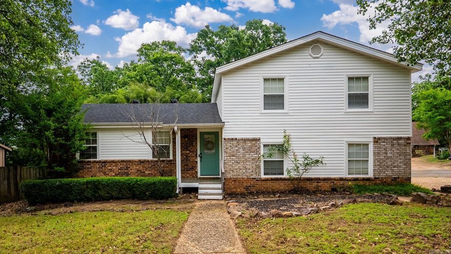 This beautifully kept home in the heart of Maumelle has everything needed. You pull up to a nicely sized corner lot. From the moment you walk in this house you are greeted by an inviting living space with a cozy fireplace, then onto the inviting kitchen accompanied with an island & a separate coffee bar. There is plenty of counter space & storage space in this kitchen. Don't miss the half bath on this level. Going down a level you have a laundry room, plus potentially the hidden gem that takes this house to the next level. The office, movie room, or entertainment room that is able to be built out into whatever suits you best. If you like options, this space is exceptional for that with plenty of possibilities. As you move upstairs to the bedroom level, you have both full bathrooms along with 2 guest rooms & the primary suite which has it's own private bath & walk in closet. Don't miss the bamboo garden setting near the deck to enjoy privacy & serenity on your back porch.