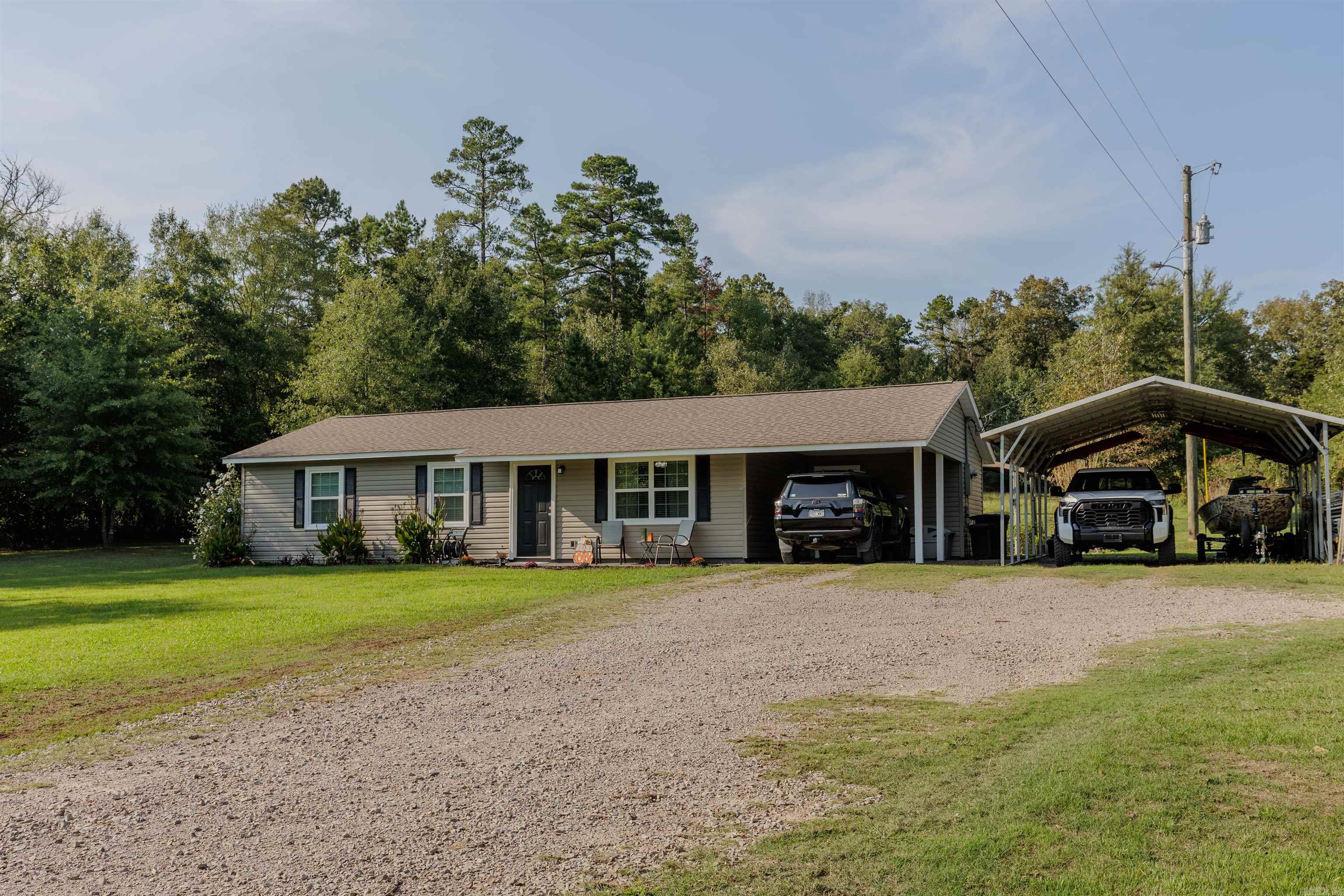 Beautifully updated home sitting on 6.39 unrestricted acres, just minutes from both Perryville and Conway! The property is full of wildlife and offers endless possibilities for country living. The home was completely remodeled in 2016ādown to the studs, with new roof and HVACāso everything is move-in ready. Need to work from home? Fiber internet is available through Connect2First. Planning ahead? A second water meter has already been installed, making it easy to add a mother-in-law suite or second home in the future. A storage building and carport also convey with the property.