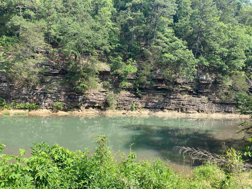 40 ACRES WITH LITTLE PINEY CREEK, bordering the entire N side of property.  Partially wooded, pasture, dug well and case well, pole barn, electric on site.  Good fishing and swimming hole. Seller says there is also a waterfall.