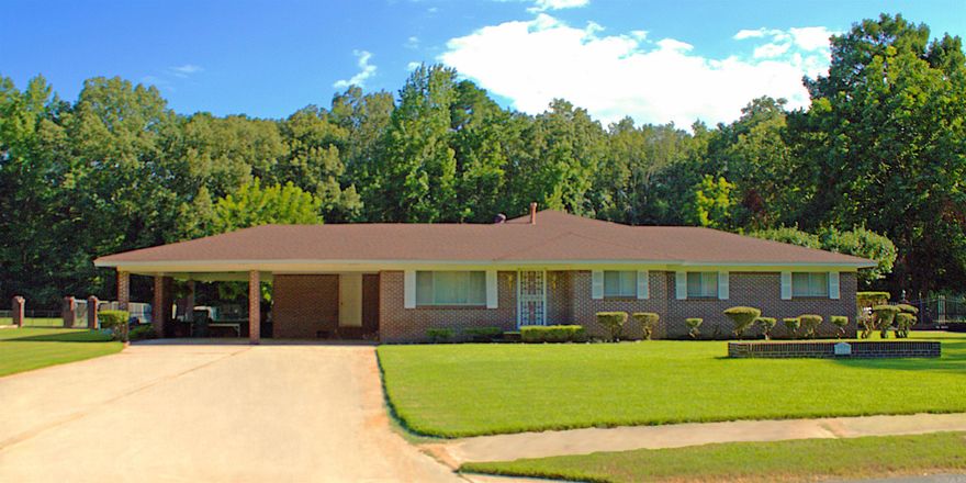 Don't miss out on this well preserved home with so many amenities. This home offers a beautiful covered patio for all your outdoor activities along with a indoor sunroom. Fenced in backyard that is made for entertaining. It offers a spacious building in the back yard with a 2 car carport. This house offers a long drive way with a 2 car carport. 4bedrooms and 1 huge master bedroom with a sitting area. A huge den that is attached to the sunroom. Formal living room, eat in kitchen. This is a must see. SOLD AS IS