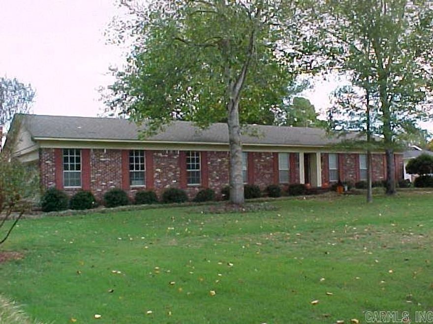 Country setting yet only 2 miles from town. Outdoor storage building with a half bath and shower.  Plus above ground pool.  Beautiful brick home