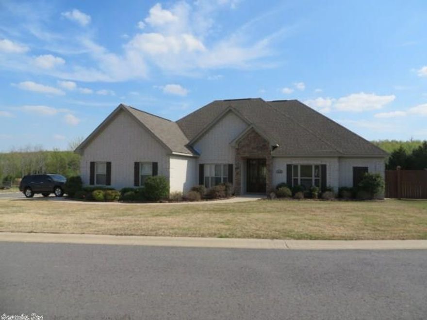 BACKS TO WOODS FOR PRIVACY!! This CORNER LOT home has all the EXTRAS! Great Open Floor plan w/Large Family Rm, Awesome nature viewing! Gourmet kitchen offers GRANITE counter tops, CUSTOM cabinets, Gas Range, Tons of Storage! Two DINING Rooms, 4 Bedrooms and 2.5 Baths, 4th Bedroom makes great OFFICE. MASTER SUITE is Oversized, DESIGNER OPEN SHOWER! DBL vanity, HUGE CLOSET! Jack & Jill Bedrooms and Bath... Side Garage and EXTRA Parking! New CUSTOM FENCE and sod in backyard!! Ready for Summer Parties!