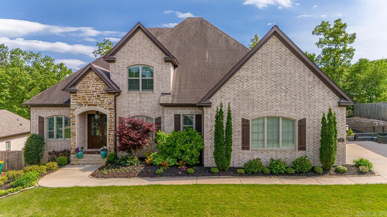 This is an amazing home in Overcreek!! You don't want to miss it! Tall ceiling, open floor plan, and lots of space! The master suite is one the main floor with a luxurious bath and large closet. There is also another room on the main floor that is being used as an office, but could also be a nursery or guest bedroom. Lots of windows let in the natural sunlight and lets you look out to the green space behind you. The Kitchen has the large island, stainless appliances, with a double oven. There are three bedrooms upstairs and a media room. The large flat backyard that wraps around the side of the house.