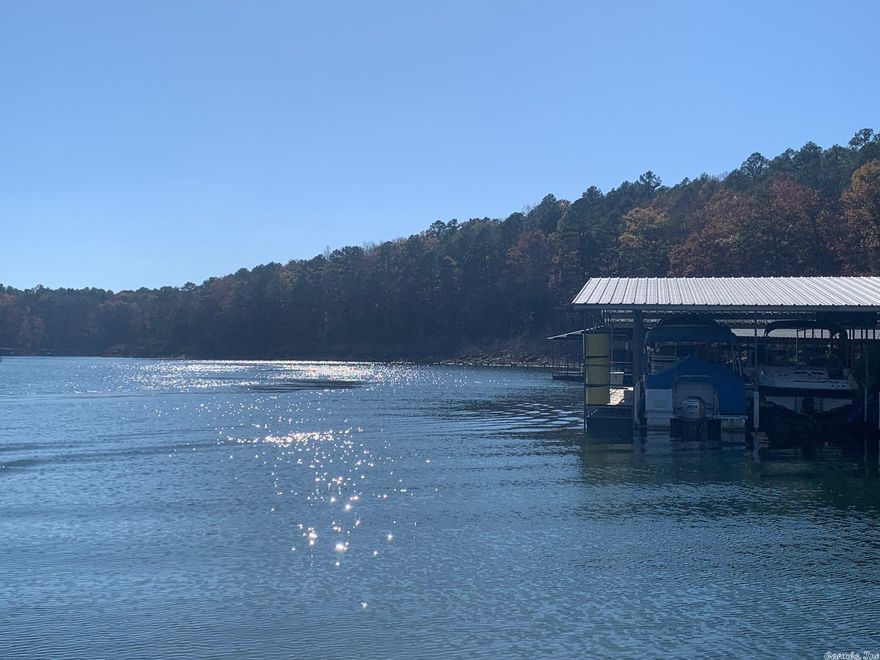 1.23 Acre Lot with a BOAT SLIP included!!! This is a great neighborhood with newer homes that are well-kept with easy access to the water at the neighborhood community docks.  This lot is not lakefront, but the path to the dock is close and across the street.  An adjoining lot may be purchased with this lot.