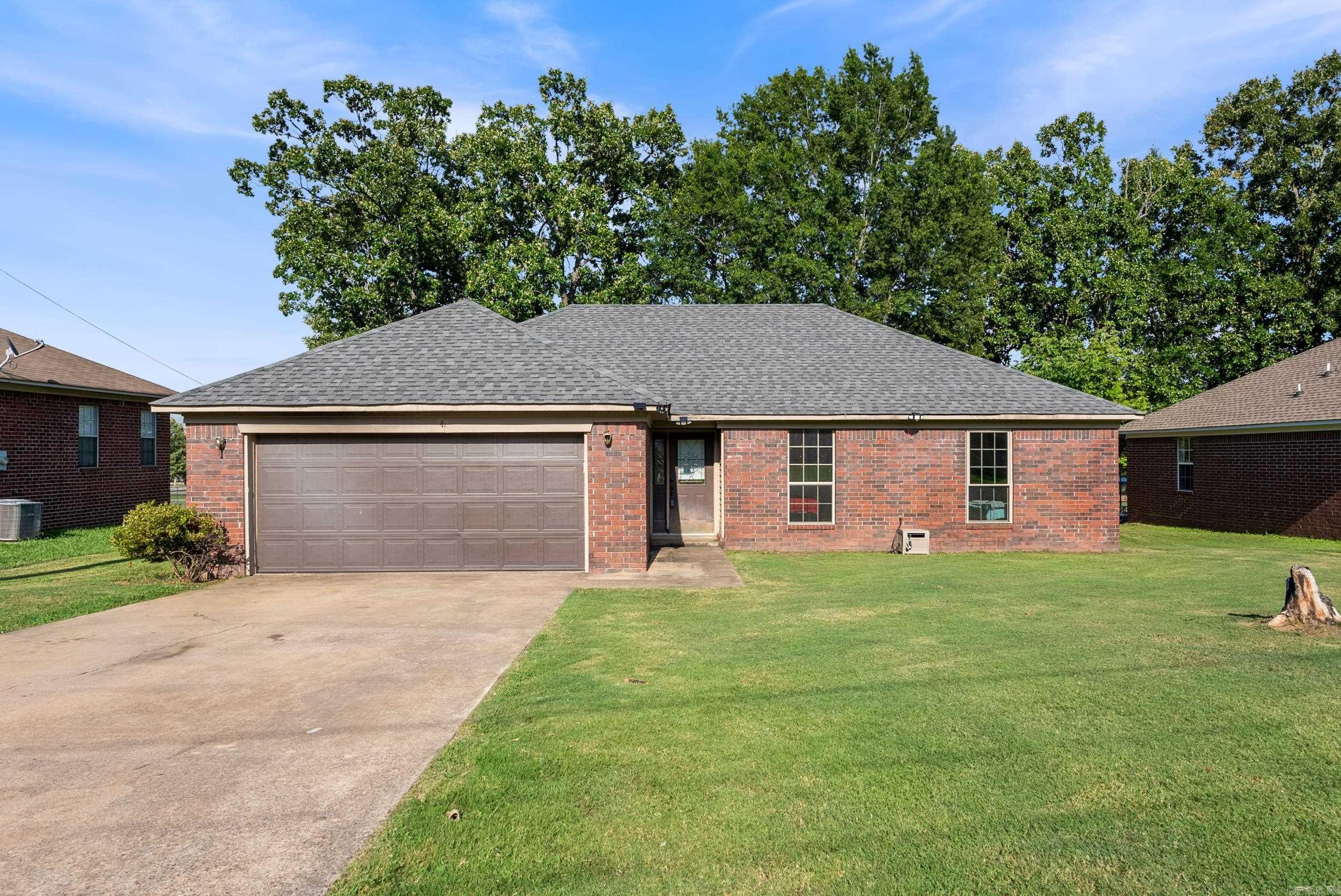Cute Home centrally located close to Westside Elementary and the High School. Updates include New Roof 2020, New HVAC 2021, New Water Heater 2023, New Stainless Steel Stove- 2023, New Stainless Steel Microwave- 2024, Newer Large Fan in Living Room, and New Luxury Vinyl Plank Flooring in the Kitchen and Living areas. Fridge can convey. Deck off the back and Additional storage perfect for a lawnmower. House being sold As-Is. Needs a little TLC, but with built in equity- you can make this one yours today. Agents see remarks.