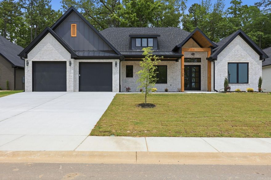 7130 Moon View Place is a brand new and move-in ready home located in Severn Landing in Hurricane Lake Estates. This 4 bedroom, 3 bathroom home offers luxury finishes throughout, including quartz countertops, an electric fireplace, and a coffee bar or butler’s pantry area. The thoughtful floor plan includes a 2-car garage and a convenient pantry pass-through from the garage, making everyday living easier. Outside, enjoy a fully fenced, flat backyard with plenty of usable space. A beautiful new construction home in one of Benton’s sought-after communities.