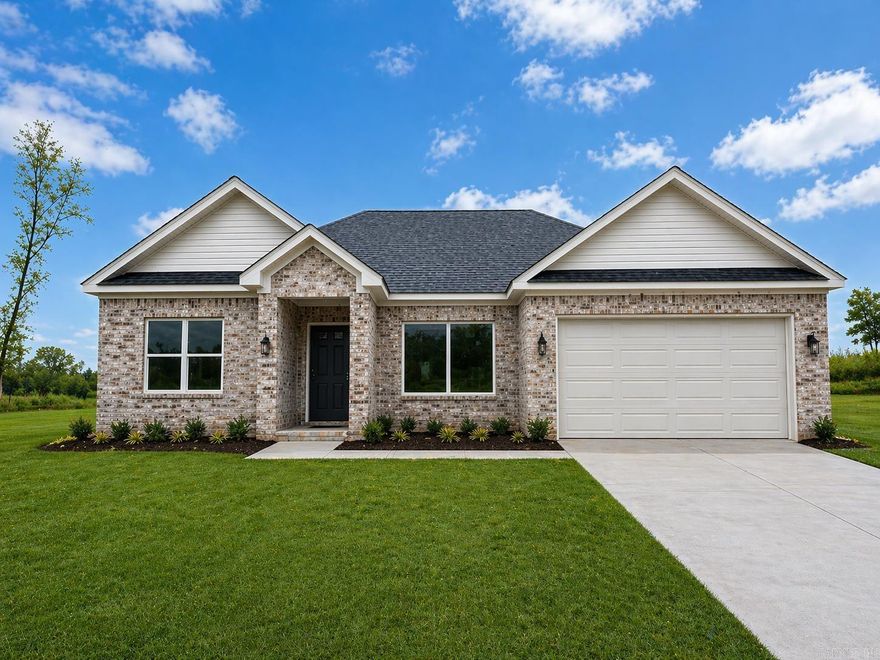NEW CONSTRUCTION in Southridge Crossing, Arkadelphia’s newest subdivision! This beautiful new home offers a great floor plan, modern finishes, and quality craftsmanship. Estimated completion is only 4 weeks away, so now is the time to secure it before it’s finished and someone else beats you to it. Conveniently located close to schools, shopping, and I-30.