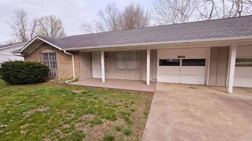 Experience comfortable living in this inviting 2-bed, 2-bath condo nestled in the Briarwood East Condominiums, a vibrant 55+ senior community with clubhouse for residents to use. The home boasts a sunroom with a mini-split system, perfect for relaxation year-round. The master bedroom features a walk-in closet and a bathroom with a walk-in shower. Recently remodeled, the interior shines with new appliances, granite countertops, and kitchen cabinets. Cozy up by the gas fireplace in the living room. Both bathrooms showcase new toilets and vanities. The extra-long 1-car garage comes with built-in workshop cabinets, and a hall laundry room adds convenience. With HOA covering exterior insurance, maintenance, and more, worry-free living awaits. Located in the heart of Mountain Home, Arkansas, enjoy easy access to amenities and city conveniences. Don't miss out—schedule a viewing today to fully appreciate this gem!