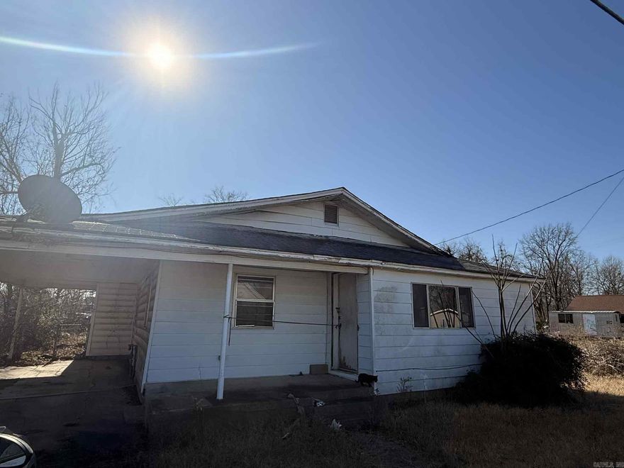 3 bedroom, 1 bath home in need of extensive repairs. Property is being sold as-is and will require significant renovation throughout. Owner financing is available with acceptable terms. Property will be conveyed by Limited Warranty Deed or Quit Claim Deed. Ideal opportunity for investors or buyers looking for a full rehabilitation project. No utilities are on; buyer to verify all information including square footage, condition, and potential use. Cash, owner financing, or renovation financing recommended.