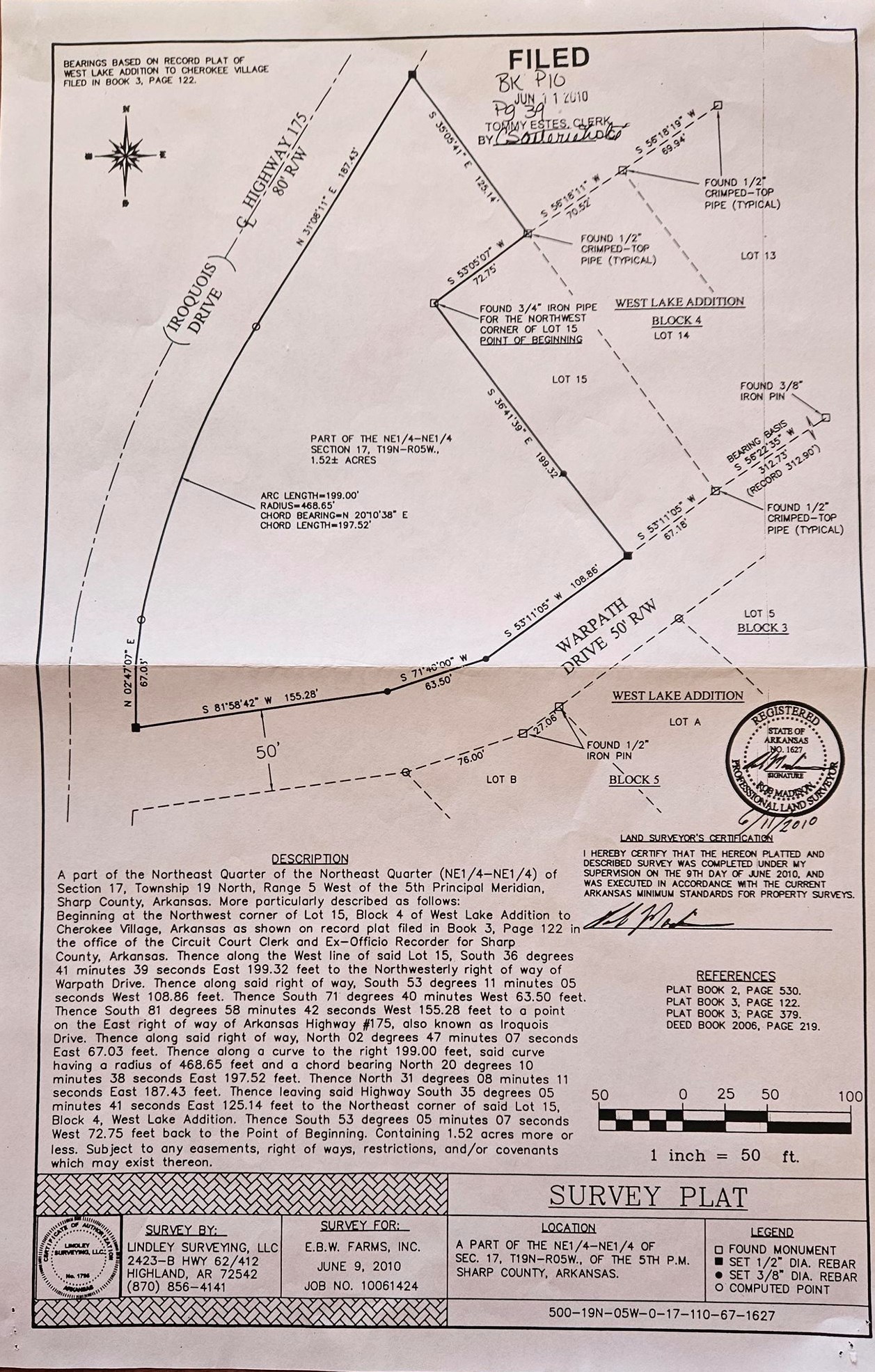Metes & Bounds - Commercial Sale