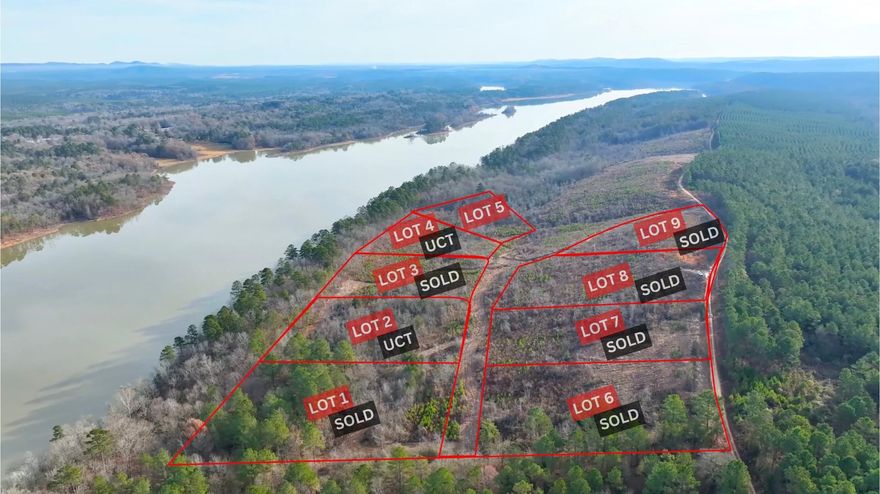 Lakefront Lots available on gorgeous Lake Greeson in Pike County, Arkansas. Have you been looking for a cabin spot near a lake and in a beautiful area with mountains, clear rivers, and loads of outdoor adventure possibilities? Then stop  looking and see the opportunity that is Pike View. Lake Greeson is a clear 7,000-acre lake where one can enjoy water sports and excellent fishing. Pike View is just minutes away from several marinas and boat ramps, but secluded and private providing that chased after feeling of getting away from it all. Adjacent to public hunting, this area is teeming with wildlife. This Arkansas land for sale is located near the Little Missouri River, Albert Pike Recreation area, Diamond Mine State Park, the Ouachita National Forest, and many other area attractions. The subdivision has a buyer friendly HOA to protect the beauty and value of this desirable subdivision. Each lot is approximately three acres and fronts Corps of Engineers land along the lake or has access via community right of way.  HOA notable items: Short-term rentals allowed. Minimum 1,200 sqft. No metal building residences or mobile/ prefabricated homes Lot prices - $65,000/lot