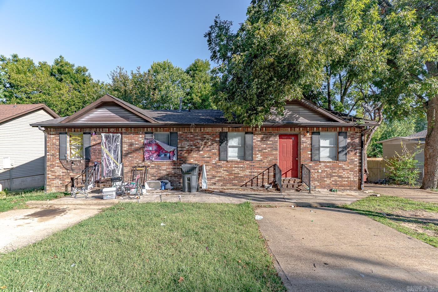 Investor Special – Tri-Plex Investment Opportunity! Welcome to 2612 Stallings Ln in Jonesboro, a brick triplex featuring three 2-bedroom, 1.5-bath units with LVP flooring throughout. The property includes a five-year-old architectural shingle roof, and Unit C has been recently updated with new flooring, trim, and paint, offering a refreshed, modern interior. All tenants pay their own utilities, making this a low-maintenance, income-producing property ideal for investors seeking strong returns. Located in a high-demand rental area near schools, shopping, and major highways, this triplex provides consistent occupancy and long-term performance potential. This property is part of a large investment portfolio between West Memphis and Jonesboro, AR. The seller prefers to sell the portfolio in full but may consider smaller packages after a few weeks if no full-package offers are received. Contact agent for rent rolls, lease details, and full package information.