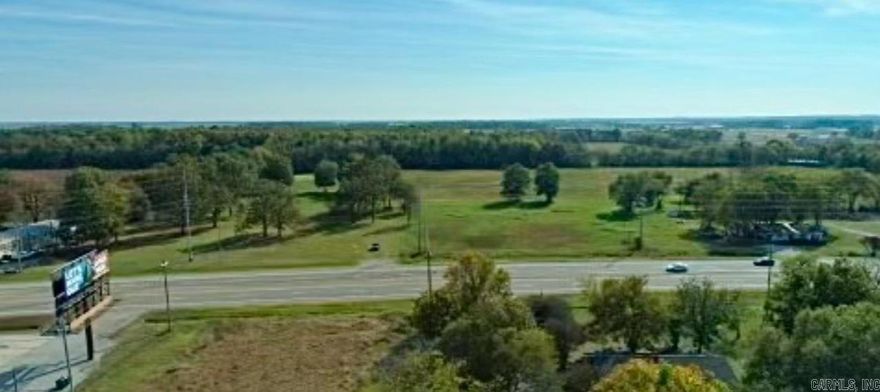 Property highlights: High visibility & easily accessible. Conveniently located near Nestle Road with close access to Interstate 555 and other key routes to Hwy 49. Approximately 630 ft of highway frontage & 17,000 CPD. Most utilities to site. Located in Jonesboro's Industrial Sector / Zoned Industrial.