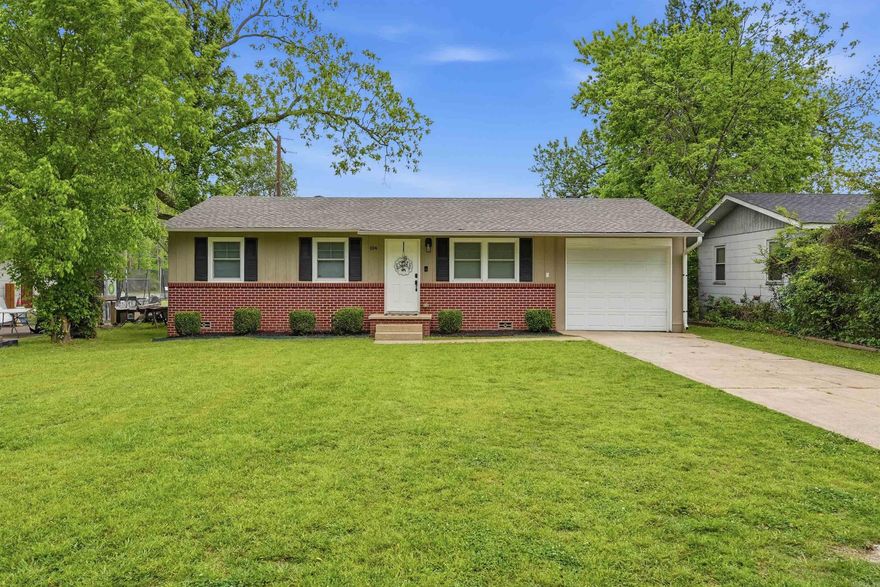 BACK ON MARKET DUE TO NO FAULT OF THE SELLERS! Welcome home to this charming Jacksonville residence, thoughtfully updated and move-in ready. Situated on a spacious lot with a fully fenced backyard, this property offers room to relax, entertain, garden, or enjoy time outdoors. A 7x11 storage shed adds extra convenience. Inside, you’ll find a comfortable single-story layout with inviting living spaces and a functional kitchen with a designated dining area. The remodeled bathroom features a beautiful oak vanity, marble countertop, updated toilet, and modern finishes. Recent updates also include new light fixtures, ceiling fans, and energy-efficient windows with lifetime warranty. Additional peace of mind comes from the new 2025 roof, smart thermostat, crawl space vapor barrier, and dehumidifier. The mature crepe myrtle and front flower beds add charm and curb appeal, making this home one you won’t want to miss.