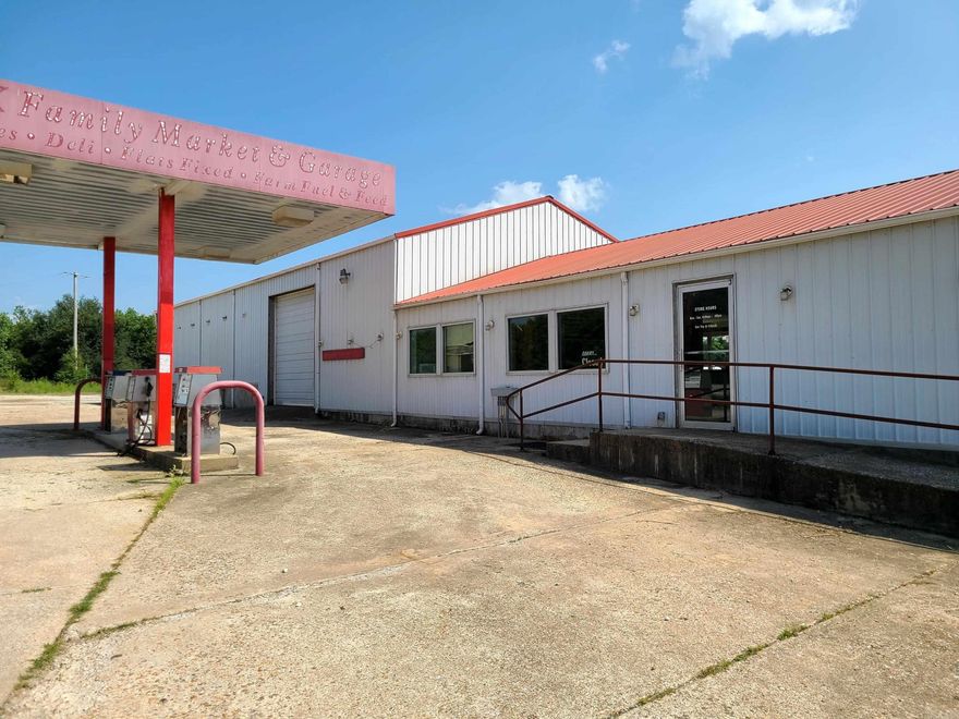 This St. Joe Property Offers 345FT Highway Frontage. The Buildings Had Previously Operated As A Fuel Station, Convenient Store, Auto Shop Garage, Feed Store With Farming Materials And Loading Dock. This Location Has A Multitude Of Endless Possibilities At The Intersection Of Hwy 65 and 374. Very Busy Area Because Of The National Buffalo River Access Points And High Traffic Volume To Branson. Surrounding Scenic Vacation Spots With Modern And Rustic Cabins All Around. There Are 2 Metal Buildings, A Pond And Approximately 6 Acres. The 1st Building Is Approximately 4500 SF Under Metal Roof, 2600 SF Warehouse Space And 1900 SF Heat & Cooled. This Building Offers 5 Overhead Doors. The Other Building Is The Retractable Roof Metal Building With 5 Concrete Bays Used For Bulk Farming Supplies. This Property Could Make A Nice RV Camping Park, A Buffalo River Outfitters Store To Mention A Few!