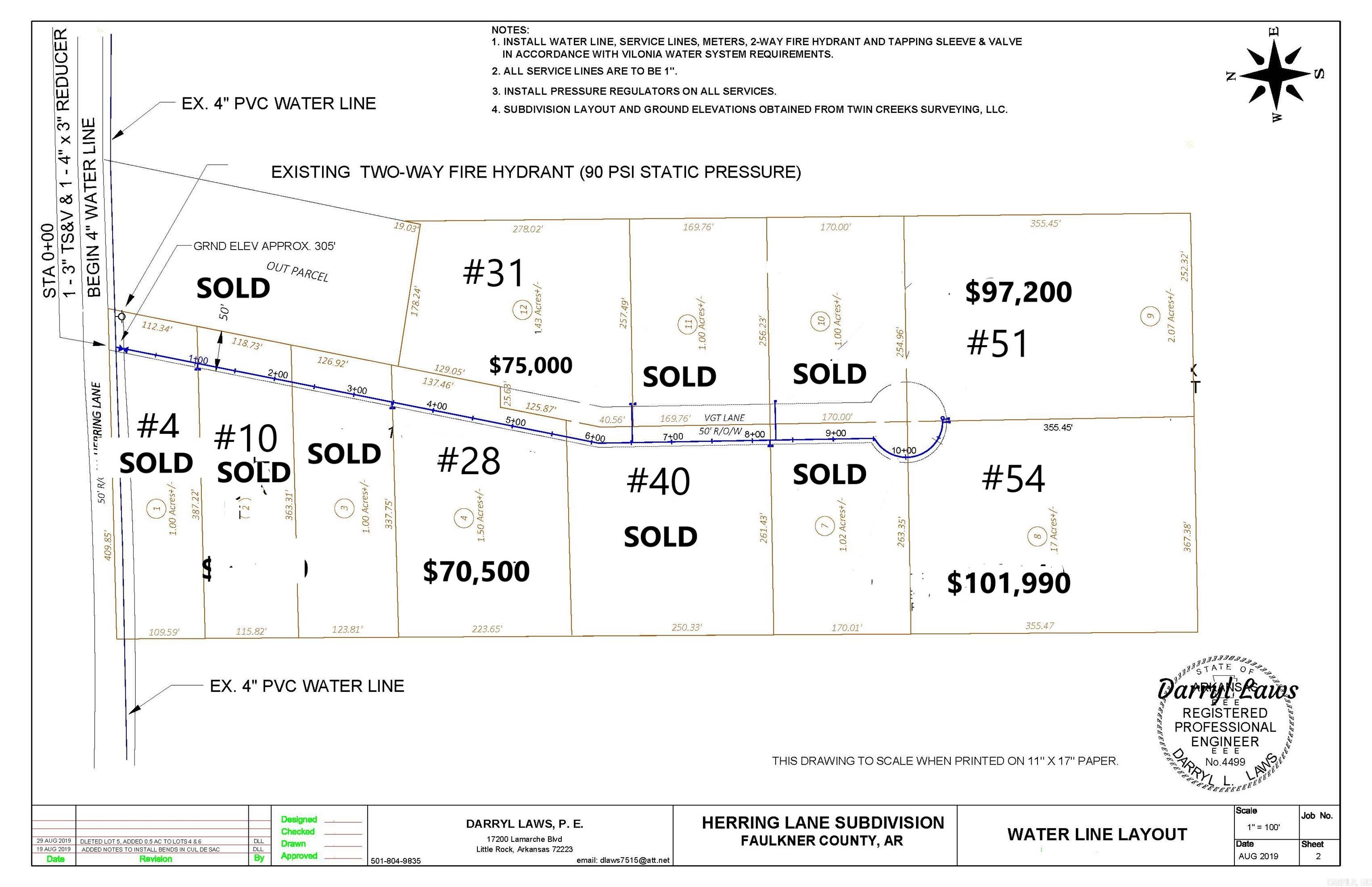 TAYLORS PLACE - Land