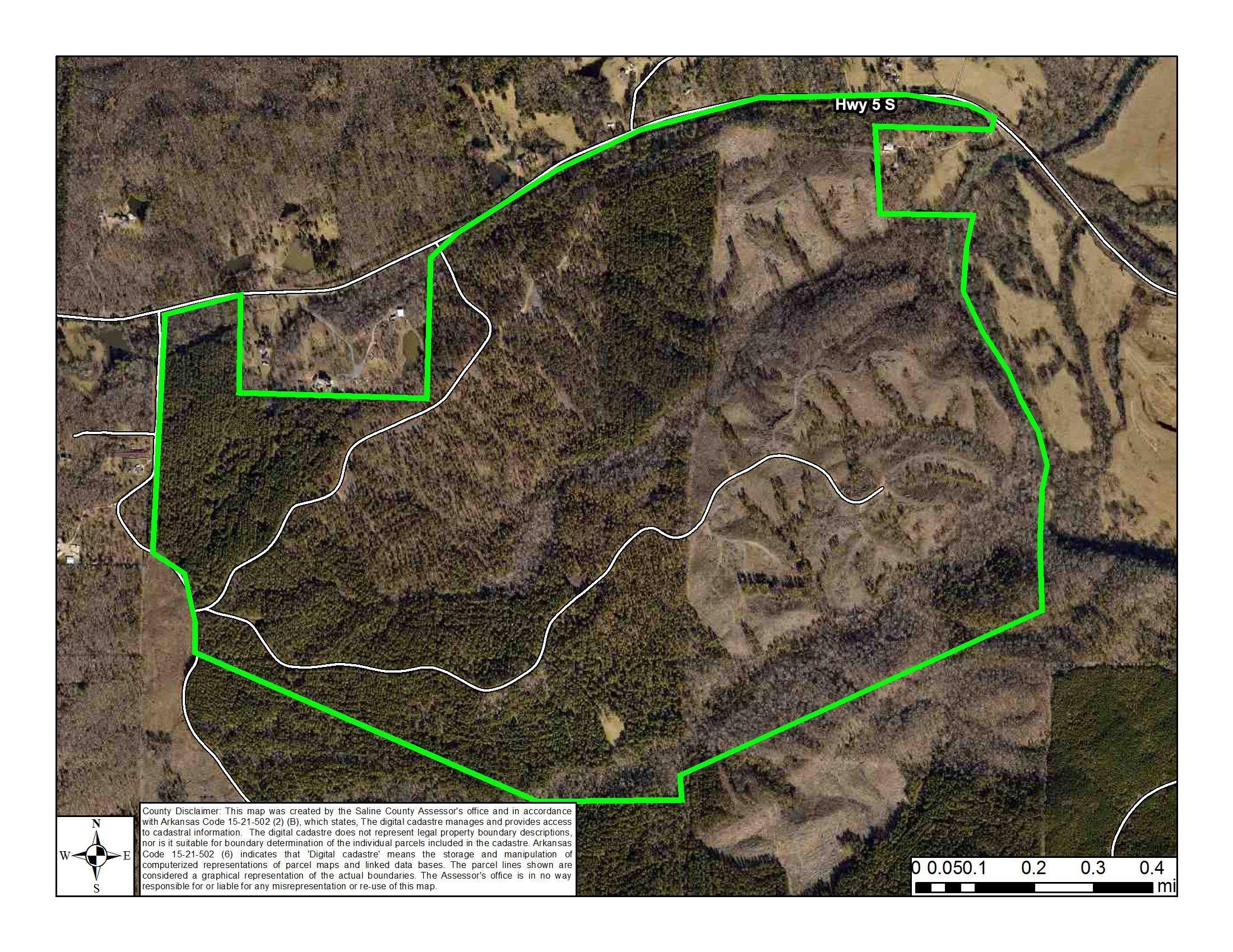Sold Before Listed. 500 Acres between Benton and Hot Springs Village on Highway 5. Some river frontage. Call for more details.