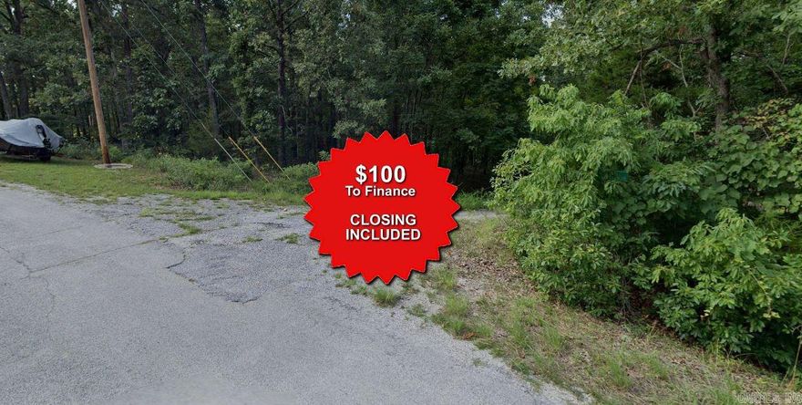 Owner-finance for easy terms. Cash buyers can pay by debit or credit card as well. Nice lot to develop or hold for future value. Public water and electric may be available to run to property and will need septic. Owner/agent. No mobiles allowed. 1000 minimum build size on any other type of home, depending on subdivision. Finance is $100 finance fee and 5 months at $145 and closing costs are included. Buyer responsible for any/all taxes and lots sold "as-is". Quit claim deed conveys. Parcel ID# 180-13148-000