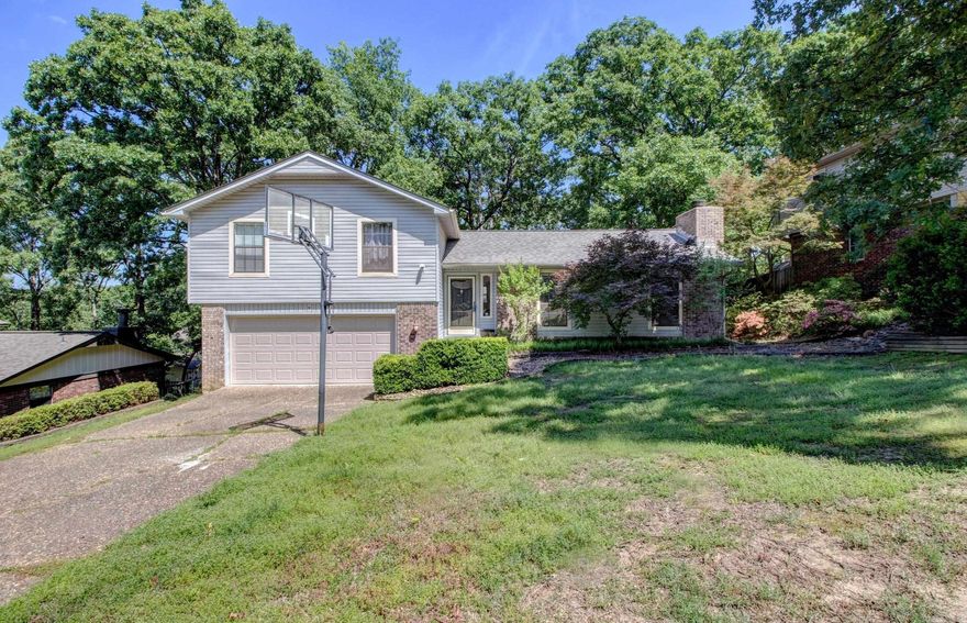 Fantastic home with updated kitchen with quartz countertops and soft close cabinet doors. New Deck 2026. Main level HVAC replaced Dec 25. New Roof 2023. Large living room with vaulted ceiling and wood burning fireplace with gas starter. Kitchen has dining area and a formal dining room or use as an office. Large master bedroom with 2 closets. Additional heated and cooled shop or craft room. Additional storage building in backyard.