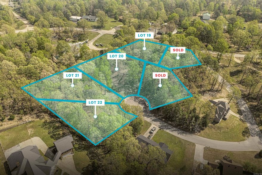 Deerfield Subdivision located within Paragould city limits and all have city utilities ready.