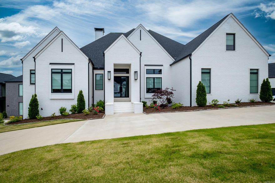 This custom home was built by Mark Baker in 2022. The sellers did lots of research, put their hearts into this home with top-of-the-line features, and did not miss a thing. There is information throughout the house about the special features you don't want to miss and what can convey with the property. The home features four bedrooms and three and a half bathrooms on the main living level. The sellers have used the upstairs as a teenager’s suite. It has not included this in the bedroom count, but it could easily be counted as a bedroom, two bonus rooms, craft room or in-law suite. If you are a lover of dogs, your pet has been considered in this home as well with a dog wash, electric doors, and even a ramp to get to the back yard. Be sure and look for the hidden closet with access from the garage and inside the house for easy storage after your bulk shopping trips. Schedule plenty of time for your showing to sit on the back porch and enjoy the view. If it is cool, the heaters in the ceiling are just a switch away from keeping you comfortable year-round. Don't miss the video attached to this listing to get an even better idea of what this fabulous property has to offer. SEE NOTES