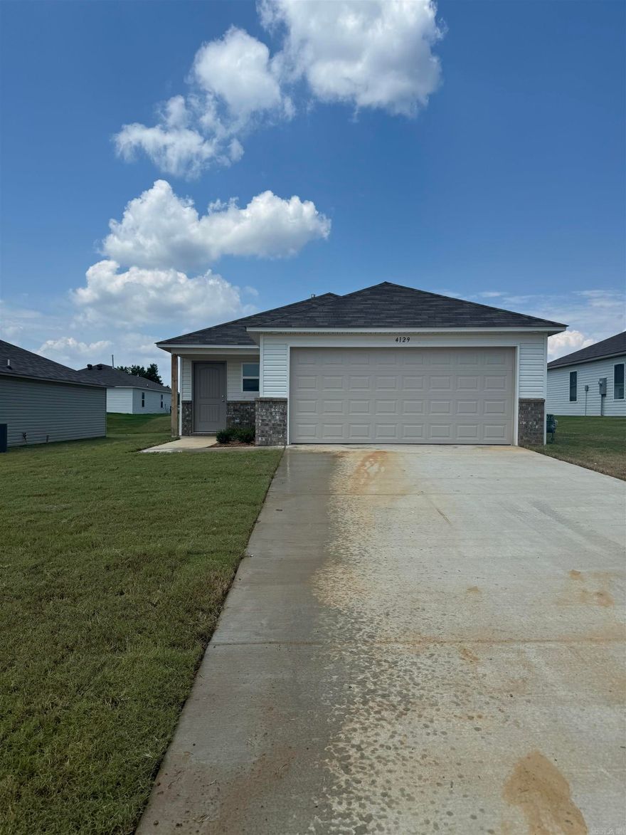 Mitchell plan  Upgrades: garage door opener, garage insulation package, 60" fiberglass standup shower in Master Bathroom, plumbing faucet upgrade 2, 8" deep Kitchen sink, gas furnace upgrade, door bell, staggered Kitchen cabinets, 16" laminate bar top in Kitchen, Luxury Vinyl Plank flooring in wet areas and Living Room and adjacent hallways, fiberglass exterior doors, Cheyenne style doors, baseboards level 2, 25in wide attic stairs, full sod, microwave hood in Kitchen, smooth top range.     *** AGENTS, PLEASE SEE SHOWING REMARKS OR AGENT REMARKS. ***  THIS HOME IS SCHEDULED TO BE COMPLETE IN EARLY JULY.