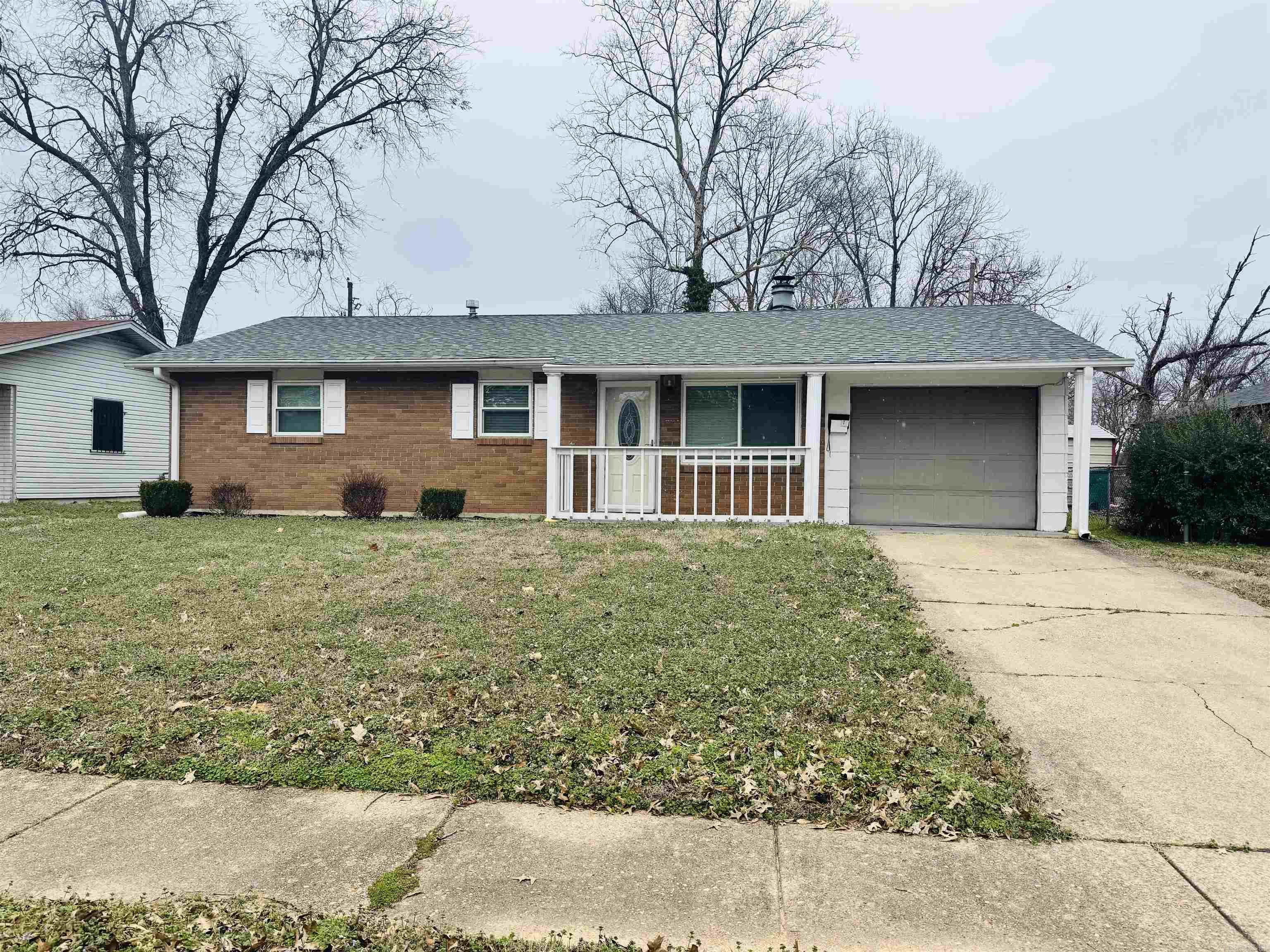 **A Great Starter Home!** Come see this very charming, delightful and Spacious home that has 2-bedrooms with ceiling fans for added comfort and 1-bathroom. It's the perfect starter home that offering comfort, style, and convenience. The open-concept kitchen and living room combo create a warm and inviting space, complete with a cozy fireplace. The kitchen features sleek granite countertops and a stylish butcher block islandāperfect for meal prep and entertaining. Step outside to a spacious backyard with a storage shed for extra convenience. The privacy fence along the back wall and chain link fencing on both sides provide the perfect balance of security and openness. 2024: New Roof, HVAC and Water Heater Move-in ready and full of charmādonāt miss your chance to call this home! Schedule your showing today! 2024: Roof, HVAC and Water Heater
