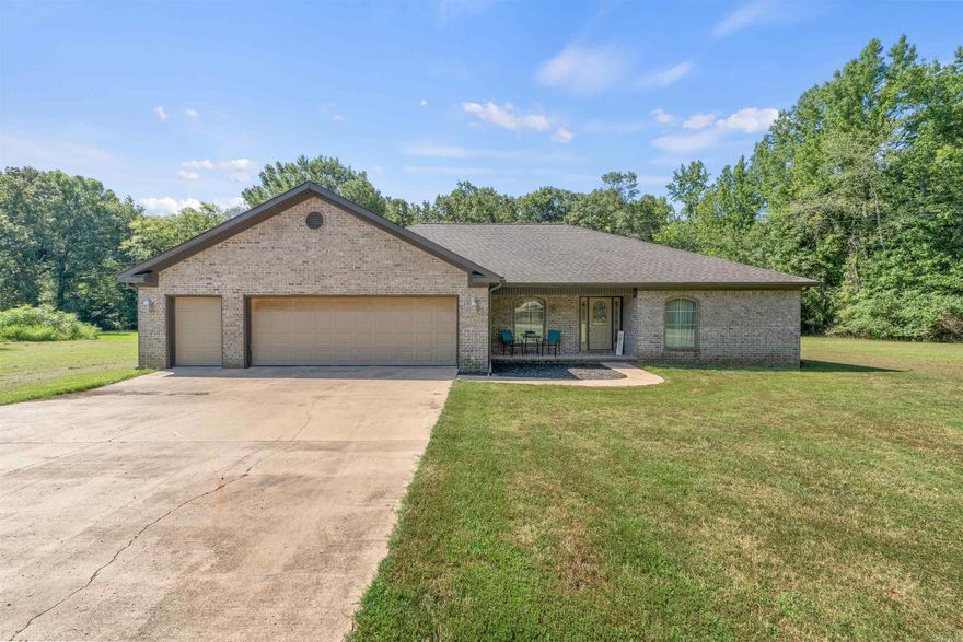 Looking for a great home out of the city? Take a look at this one! This home has a split bedroom plan, but has a primary bedroom on each side of the house!! One primary bedroom has new carpet. This is great for an in-law space or college student. There are 2 other bedrooms on that side as well as a room that could be a bedroom/office/craft room. 1st Primary bath has a large tub for de-stressing after a long day at work and a large closet. Home also includes a walk in pantry, large kitchen with a lot of cabinet space and an island. large laundry room, OH did I mention that there is an office too! This office has built in cabinets, shelves, drawers and desks!!! Next to that is a half bath. Great patio for BBQ's and family get togethers, nice front porch with enough room for entry way furniture. There are wildlife animals in the area, so be prepared to watch out your windows for them when you are relaxing in the evening or the morning with your cup of coffee. HVAC & Roof 2022. Call today for your private showing. Sq ft is from orig owners plans. This property is in CABOT AGENTS SEE AGENT REMARKS!! SCHOOLS ARE IN THE REMARKS!