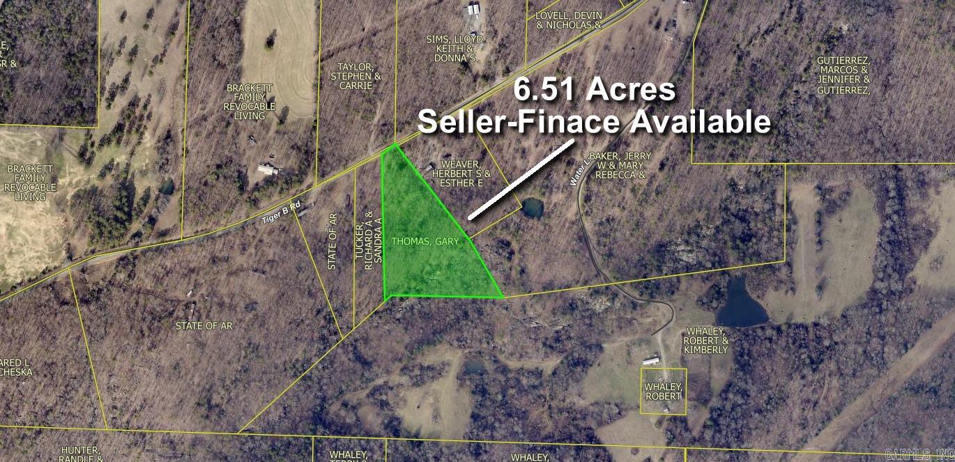 6.51 of prime building land for your future property. Paved road and driveway access to property. Public utilities available to run to this property. Financing available with 20% down and 10% interest on remaining balance. Located in Cleburne County and has some timber value. Raised elevation to avoid any flooding and property opens up more in the back. Can build a nice setback from the main road and still have plenty of room for outbuildings, shops or additional housing/rentals. Located close to the Little Red River and the beaty of Mountain View city. A very nice piece of land to build your future dream home.
