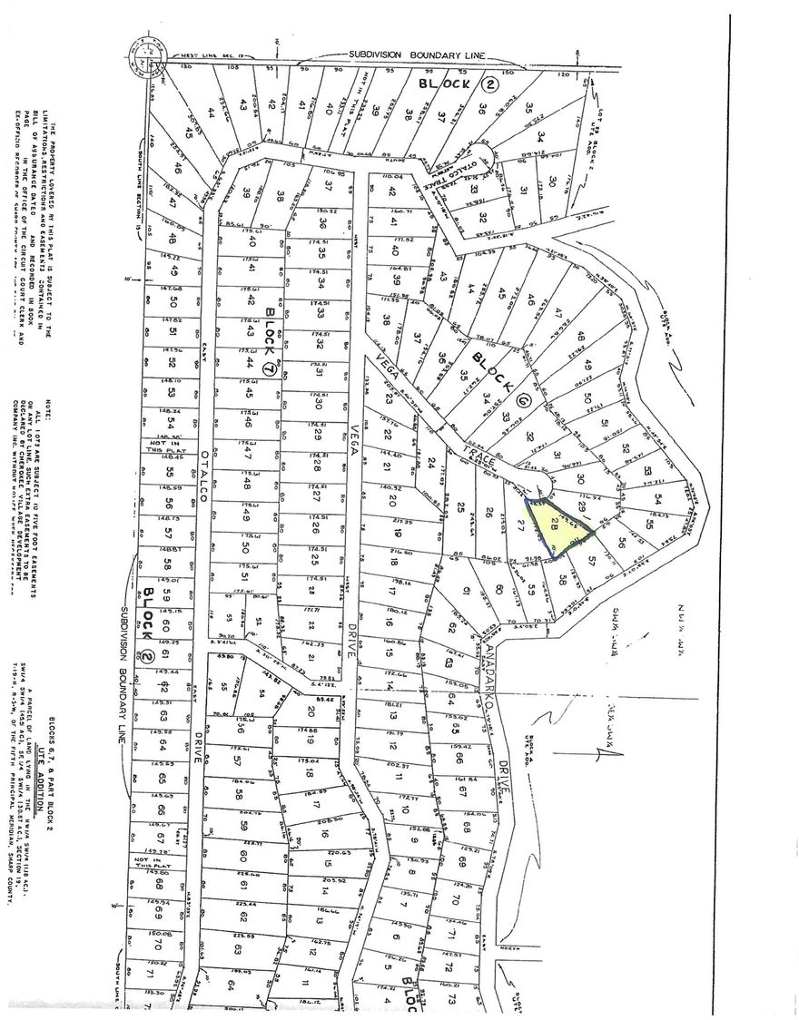 Want access to Cherokee Village's Local Ammentities? Give us a call today to look at this Cherokee Village Lot!