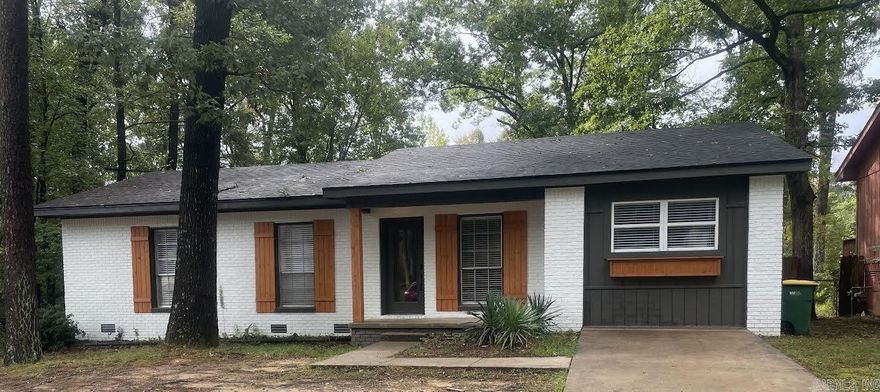 UPDATED TO THE MAX & PRICED TO SELL!! Everything here is NEW!! NEW Roof (Architectural Shingles), Paint (in & out)! NEW LVP Flooring throughout (NEW carpet in beds)! NEW CUSTOM Cedar Shutters & planter! NEW Kitchen w/ SS Farm style sink & Whirlpool Appliances & Granite Countertops! NEW bathrooms: VANITIES, TOILETS, (Tub to Ceiling Tile Tub surround)! NEW fixtures throughout (Ceiling Fans in beds/living/den)! NEW 6 panel doors! Cased windows w/ 3" Wood Blinds! Huge deck overlooking Huge back yard that is enclosed by a NEW privacy fence which makes this home perfect for entertaining! THIS PROPERTY WILL NOT LAST LONG!!***AGENTS SEE REMARKS***