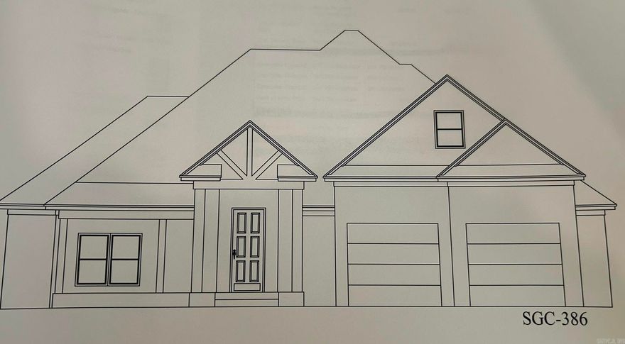 New construction! Private back yard that backs into green space. Large picture windows. All brick exterior. Stainless steel appliances. Walk in closet in primary bedroom. Large pantry and laundry room. Covered back porch. High efficiency foam insulation.