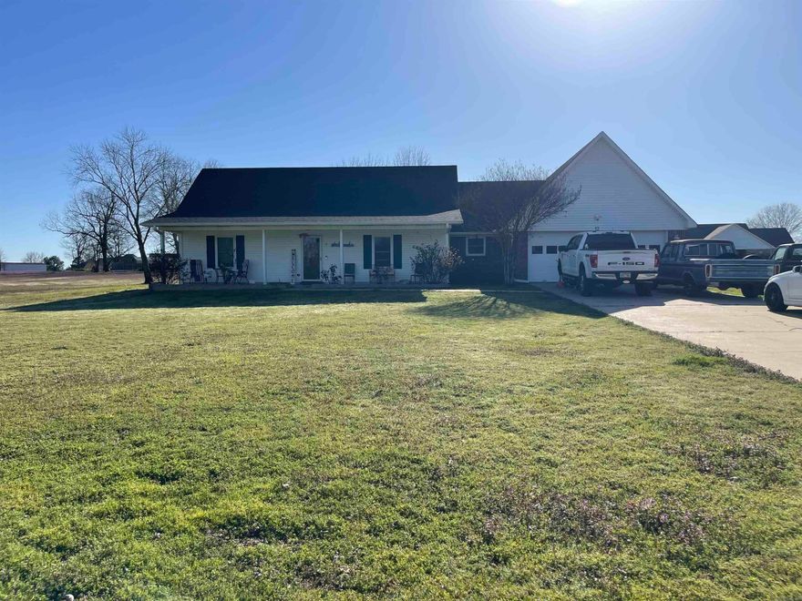 3 Bedroom, 2 Bath, 1848 sq. ft. house on 3.2 acres, home has had numerous updates including ~Roof 2024 ~Gutters 2024 ~Extra Insulation in Attic  ~Windows 2024 ~Granite Counters throughout home 2024 ~Flooring 2023 ~Interior Paint 2023 ~Ceiling Fans, light fixtures, switches, air vents 2022 ~Crown Molding ~Soft close drawers throughout home ~Ring cameras at both exterior doors and above garage staying ~Attic fully floored ~Wall heater in garage staying ~Solar 2022 - Electric Bills range from $10-$100 (Nov $14.60, Dec $26.16, Jan $48.57) ~HVAC approximately 8 years old... Located at the back of Dildy estates on a Cul-De-Sac, between Nashville and Murfreesboro with close proximity to local amenities.  This is a must see home!  Call 870-451-9000 today to schedule a walk thru!
