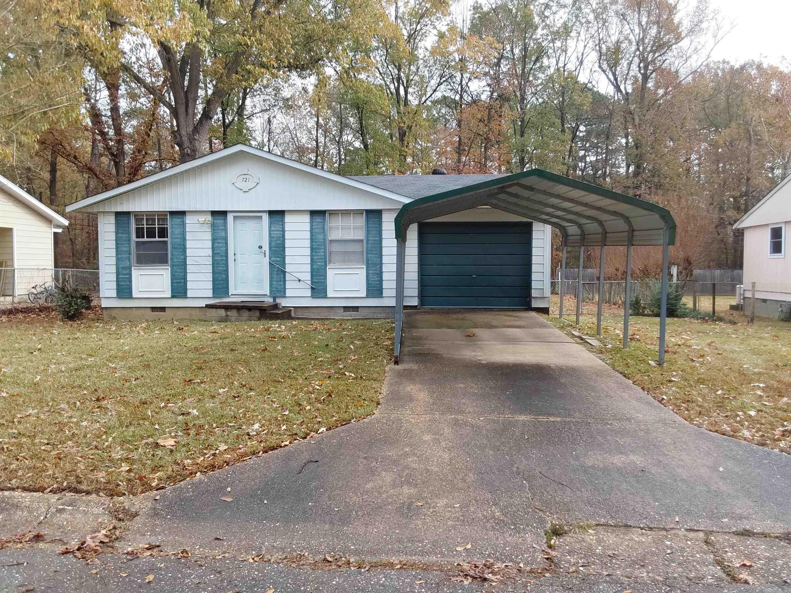 Great fixer upper, just a few updates and it's all ready to go. Carpet throughout, nice kitchen area, one car garage with backyard entry, nice fenced in backyard with shed that conveys, washer and dryer, and refrigerator convey. Property sold as is, where is. Seller never occupied the property, no disclosure. Agents see remarks.