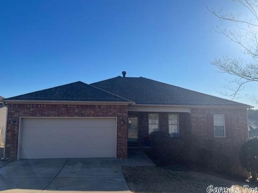 This beautiful home is all electric. New carpet, and ceiling fans. Has new paint throughout the whole house, New back deck with a tin roof. Alarm system  Furnished with Refrigerator and washer/dryer   In the Ringgold Elementary School district
