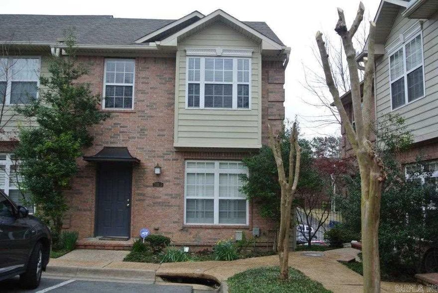 Available mid - September, this move in ready townhome comes complete with beautiful hardwood floors in main living areas, tile in kitchen and baths, and a cozy fireplace to warm you up. Kitchen equipped with refrigerator, stove, dishwasher. Wonderful deck off of dining area for enjoying our beautiful, natural state. The location of the 2-car garage allows for privacy when you need it! Tenant to pay electric, water, and gas. Please, no pets and no smoking. This property is being shown by appointment only.