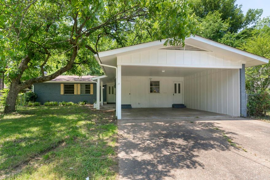 This lovely home, located on a quiet street in the heart of Morrilton, has been recently updated. The curb appeal will draw you into this charming home that is full of character. The main living area has a beautiful brick fireplace with floating shelves on either side, making this room the perfect space to relax after a long day. The kitchen is conveniently placed next to this den and has a breakfast bar for casual dining and a HUGE walk-in pantry/storage area. Opposite the kitchen, you will discover an ample additional living space that leads into the backyard with a covered back patio. Three bedrooms and two bathrooms complete the private areas. Updates include fresh paint, new floors, lighting, faucets, fixtures, appliances, tons of storage space, tile surround tubs, and much more. BRAND NEW HVAC!!
