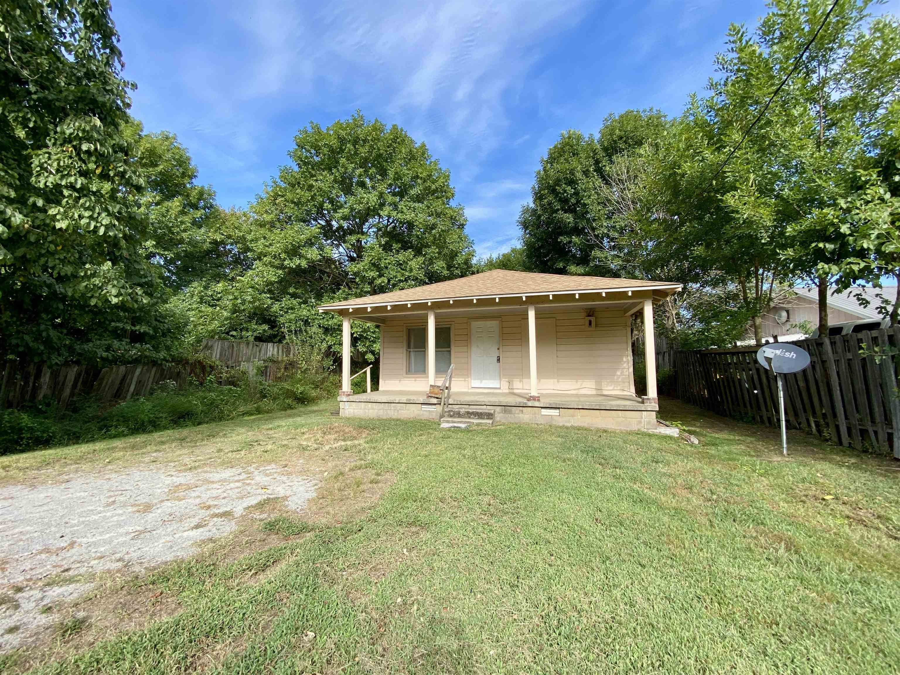 Investors check this out! 3 bedroom 1 1/2 bath home. Move in ready. Roof, HVAC and water heater were replaced in 2023 along with several other updates. Large shaded back yard with small storage building