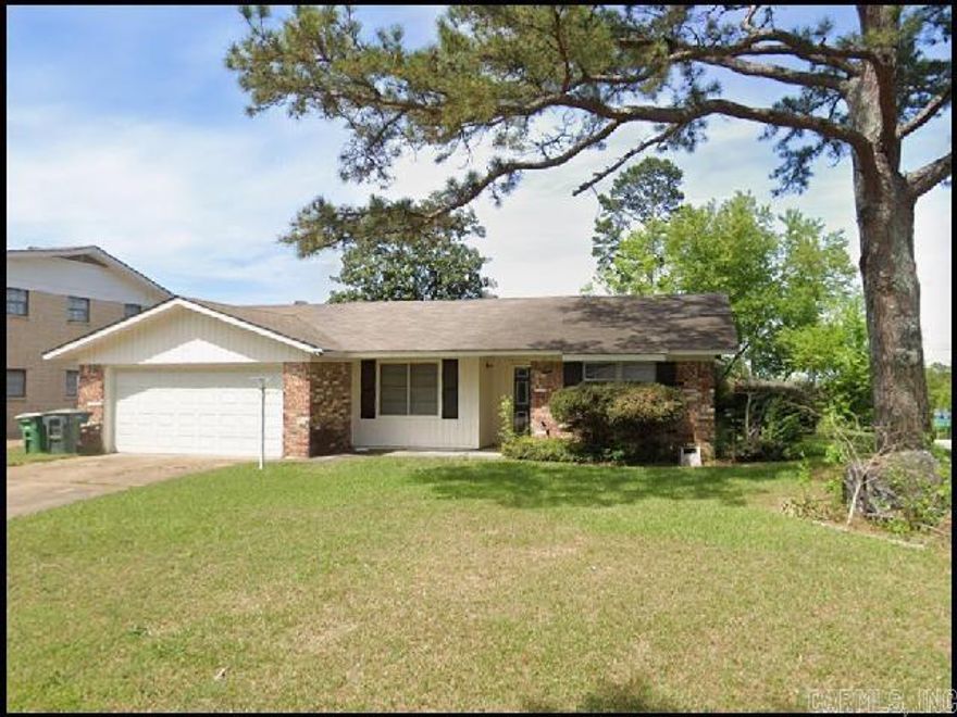 *LITTLE ROCK* CHARMING HOME IN THE PATTON PLACE SUBDIVISION!! This Spacious 3 Bedroom And 2 Bath Home Features Over 1800 Square Feet Of Living Space! Electric Cooktop And Wall Oven, Refrigerator, And Dishwasher Provided In Kitchen With Separate Dining Area! Carpet, Tile, And Vinyl Floors Throughout! Offers Comfortable Bedrooms With Ample Space And Storage! Washer And Dryer Hookups! Central Heating! Fenced Backyard! 2 Car Garage For Parking! PET FRIENDLY!! AVAILABLE EARLY JUNE 2026!!!