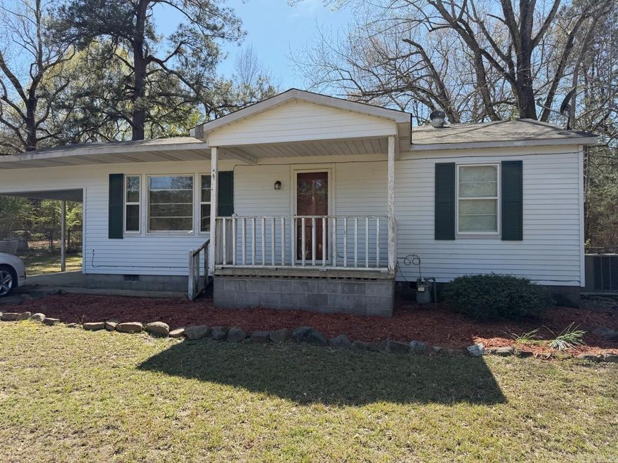 Discover this inviting 3-bedroom, 1-bath home perfectly situated in a peaceful country setting while still enjoying the convenience of city limits. The spacious yard offers plenty of room for outdoor activities, and the back deck is ideal for relaxing or entertaining guests. An attached storage shed provides extra space for your belongings. With a few personal touches, this charming property could easily become your perfect new home!