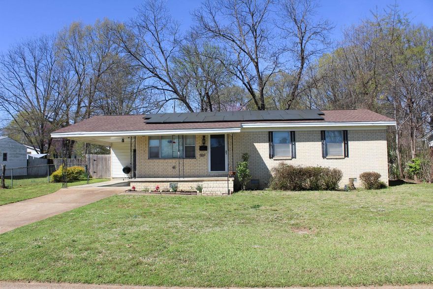 Investors should consider this fantastic opportunity to invest in a home located in the heart of Searcy. The property boasts a central location, offering easy access to essential services and community amenities. The home is only minutes away from downtown Searcy, providing proximity to a variety of retailers and restaurants. The home has undergone several improvements in recent years, enhancing its appeal and functionality. These improvements include fresh paint throughout the interior, the installation of smart home internet systems, new insulation, upgraded landscaping, and a brand new dishwasher in the kitchen. The property features a spacious, fully fenced backyard, offering privacy and plenty of room for outdoor activities or gardening. Additionally, the home is equipped with solar panels that will be fully paid off at closing, significantly reducing energy costs for the new homeowner. This is an opportunity you don't want to miss. With its prime location, recent upgrades, and energy-efficient features, this home is a promising investment in the growing community of Searcy. Act now to secure this property and capitalize on its potential for rental income or resale value.