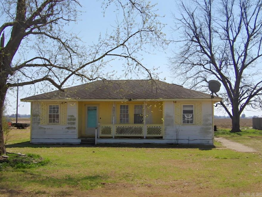 If you are looking for your own piece of land near Milligans Ridge and Caraway this half acre plot of ground with a house could be a good fit. Three bedrooms one bathroom and an outbuilding.