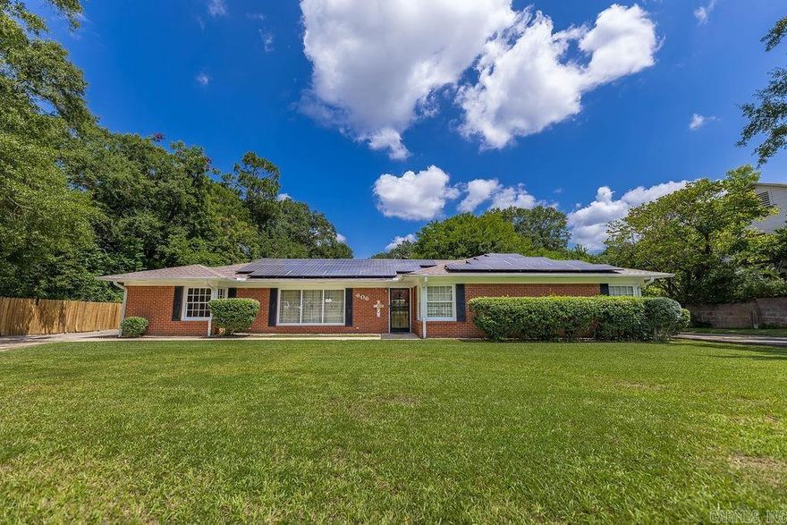 Welcome to this beautifully maintained 2,651 sq ft ranch-style home nestled on a peaceful 1.91-acre lot in El Dorado. With 4 bedrooms and 2 bathrooms, this home offers a spacious and functional layout, perfect for families or those who love to entertain.  Enjoy recent upgrades including a new roof (July 2025) on the home, 2-car carport, backyard gazebo, and shop. The kitchen and primary bathroom have been tastefully updated, adding modern touches while maintaining the home’s classic charm. An eco-conscious bonus: 40 solar panels installed in 2021 significantly reduce monthly electricity costs—smart savings from day one. Outside, relax under the gazebo on a concrete pad, surrounded by open green space and room to grow, garden, or play. The 80x36 shop is perfect for projects or additional storage and includes a garage bay entrance and 2-car carport.  This property provides both privacy and possibility. Call or text Caylie at 870.918.5091 for showing information or to make an appointment.